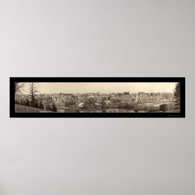 Affiche Hendersonville, NC Photo 1911 (Devant)