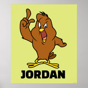 Affiche Henery Hawk Yelling