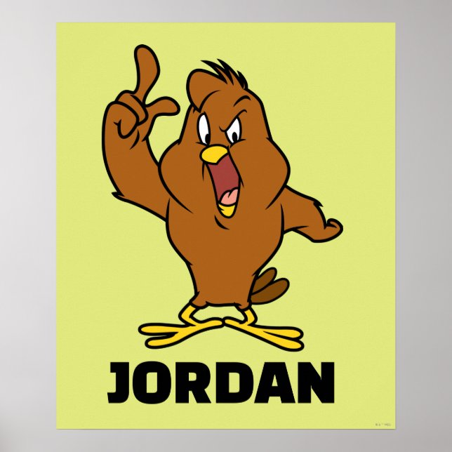 Affiche Henery Hawk Yelling (Devant)