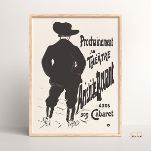 Affiche Henri De Toulouse Lautrec Art Imprimer Bruant