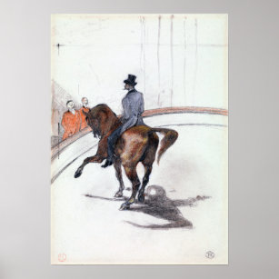 Affiche Henri de Toulouse-Lautrec Au cirque
