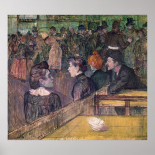 Affiche Henri de Toulouse-Lautrec   Au Moulin de la Ga