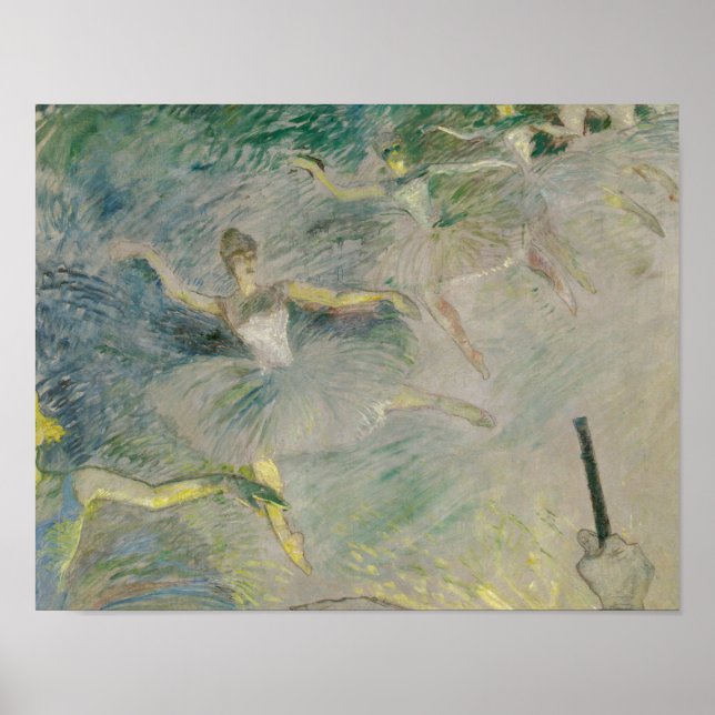 Affiche Henri de Toulouse-Lautrec - Danseurs de ballet (Devant)
