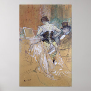 Affiche Henri de Toulouse-Lautrec Femme à ses toilettes,