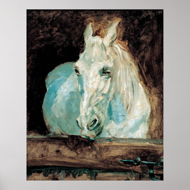 Affiche Henri de Toulouse-Lautrec Gazelle The White Horse (Devant)