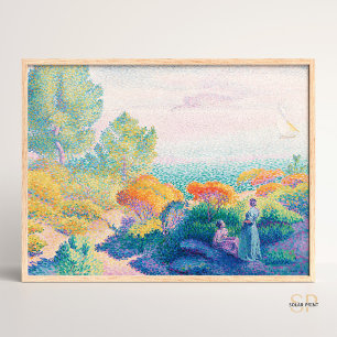 Affiche Henri Edmond Croix deux femmes par la peinture de
