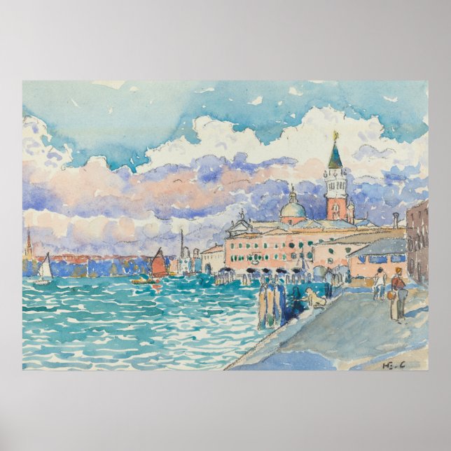 Affiche Henri-Edmond Cross - Venice, 1903 (Devant)