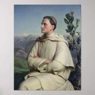 Affiche Henri Lacordaire  at Sorreze, 1847