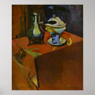 Affiche Henri Matisse - Assiettes sur une table - 1900