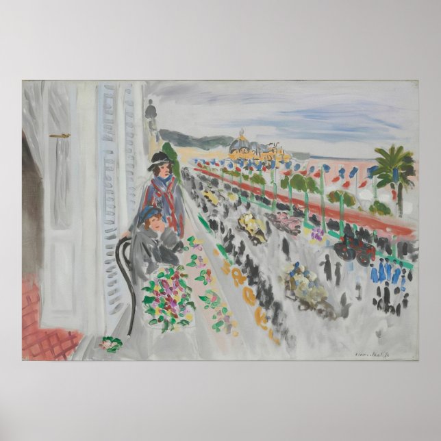 Affiche Henri Matisse - Festival des fleurs - 1922 (Devant)