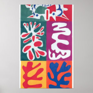 Affiche Henri Matisse - Panneau avec Masque - 1947