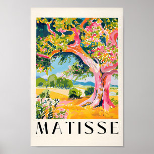 Affiche Henri Matisse Print, Oak Tree Art, Paysage Peintur