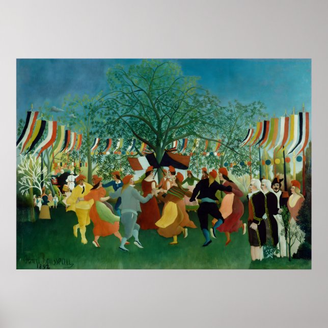 Affiche Henri Rousseau - A Centennial of Independence (Devant)