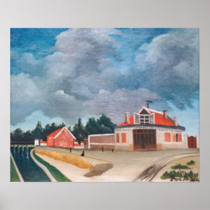 Affiche Henri Rousseau - La Chaise Factory