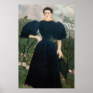 Affiche Henri Rousseau - Portrait de Madame M.