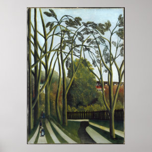 Affiche Henri Rousseau - Rendez-vous dans la forêt