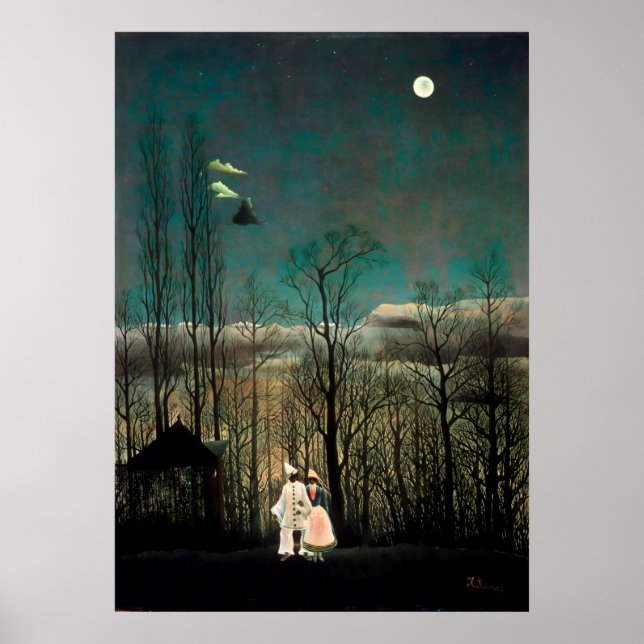 Affiche Henri Rousseau - Soirée Carnaval (Devant)