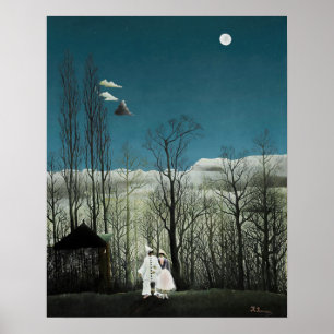 Affiche Henri Rousseau - Soirée de Carnaval