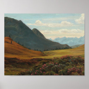 Affiche Henrik Gamst Jespersen - Vue des Alpes