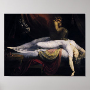 Affiche Henry Fuseli - Le cauchemar