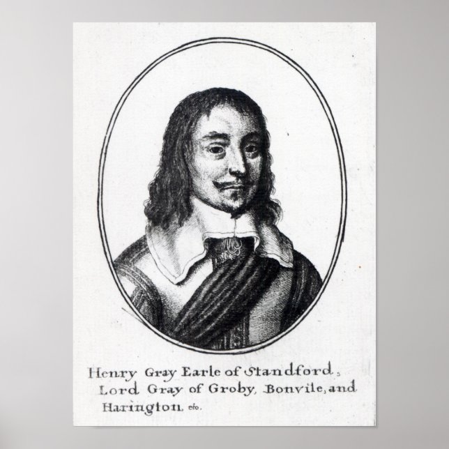 Affiche Henry Grey, 1er Earl Stamford (Devant)