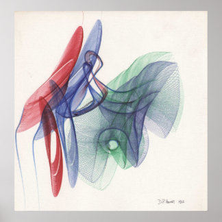 Affiche Henry, ordinateur art 250