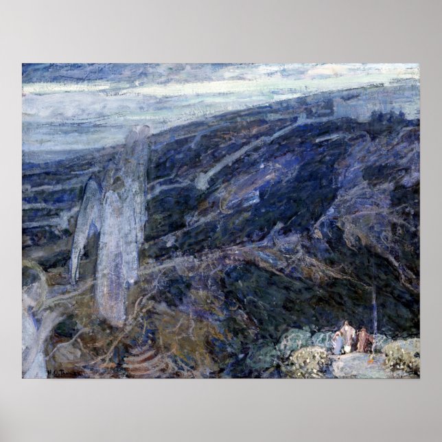 Affiche Henry Ossawa Tanner Angels (Devant)