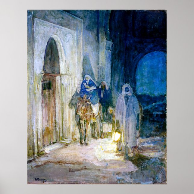 Affiche Henry Ossawa Tanner Flight into Egypt (Devant)