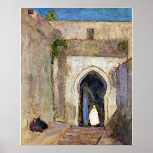 Affiche Henry Ossawa Tanner Gateway, Tanger (Devant)