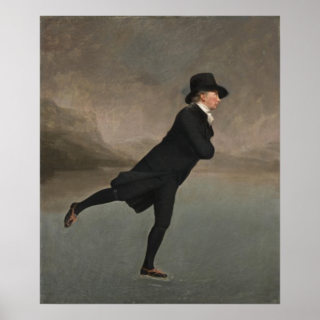 Affiche Henry Raeburn - Le ministre du patinage Imprimer (Devant)