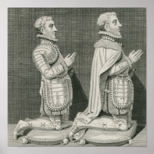 Affiche Henry Stuart, Lord Darnley et son frère