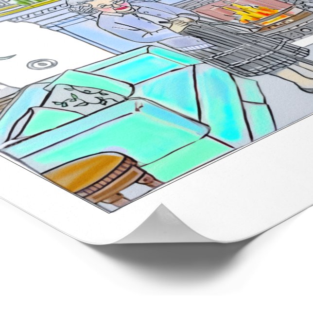 Affiche Her Majesty, Queen Elizabeth II (Coin)