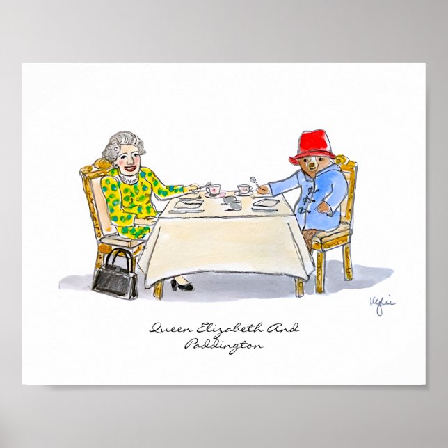 Affiche Her Majesty, Queen Elizabeth II (Devant)