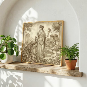 Affiche Héra dans la mythologie grecque