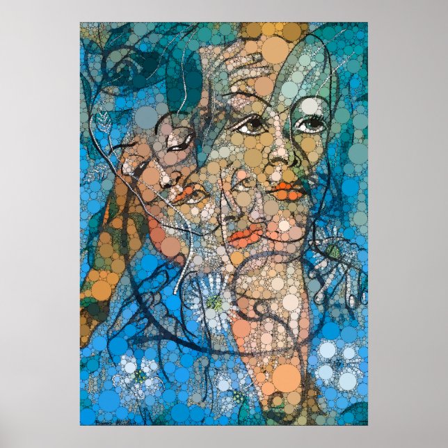 Affiche Hera, points d'infini par après Francis Picabia (Devant)