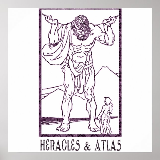 Affiche Heracles & Atlas (Devant)