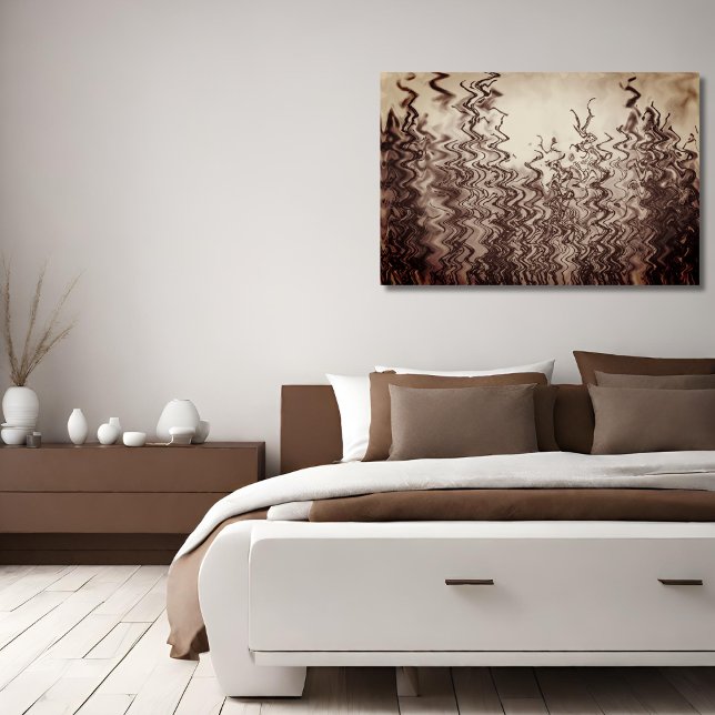 Affiche Herbe Abstraite (Créateur téléchargé)