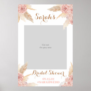 Affiche Herbe des Pampas RosePoster de Prop Photo de Maria