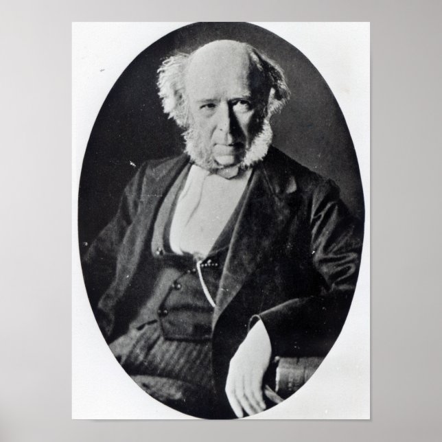 Affiche Herbert Spencer (Devant)