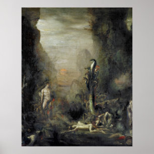 Affiche Hercule et l'hydre de Lernaean