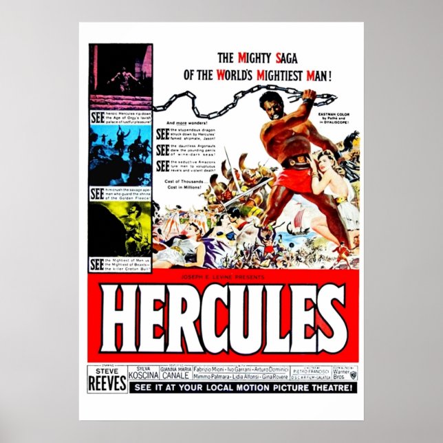Affiche Hercules (Devant)