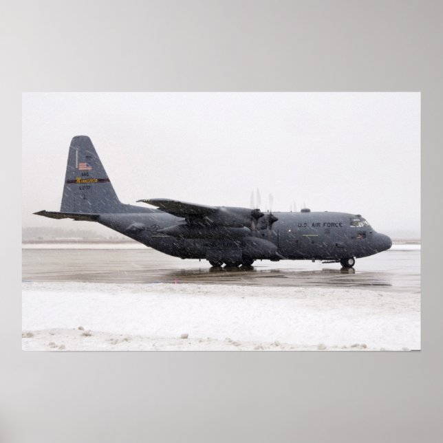 Affiche Hercules C-130 (Devant)