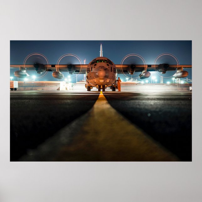 Affiche Hercules C-130 (Devant)