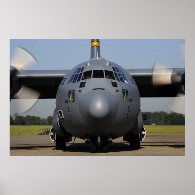 Affiche Hercules C-130 (Devant)