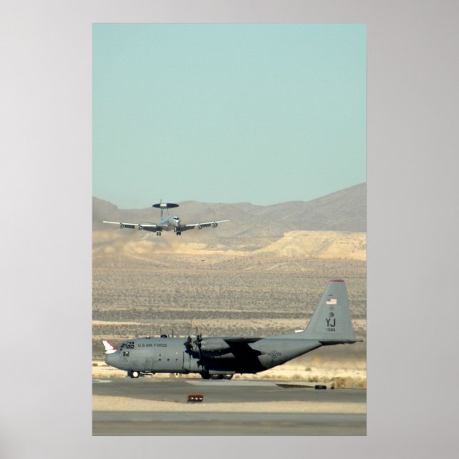 Affiche Hercules C-130 (Devant)