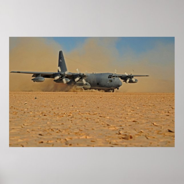 Affiche Hercules C-130 (Devant)