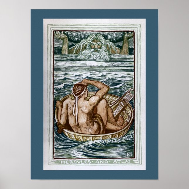 Affiche Hercules et Atlas (Devant)