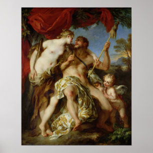 Affiche Hercules et Omphale, 1724