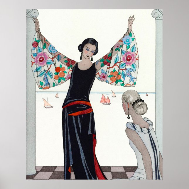 Affiche Here Are My Wings - George Barbier (Devant)