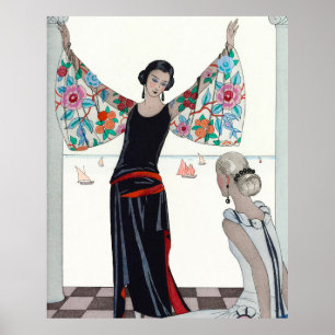 Affiche Here Are My Wings - George Barbier